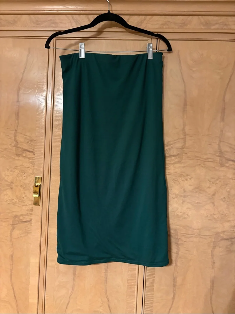 Maternity Emerald Green Tube Skirt
